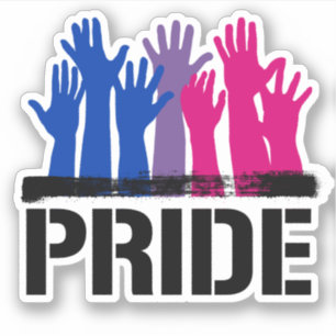Adesivo Orgulho Bissexual
