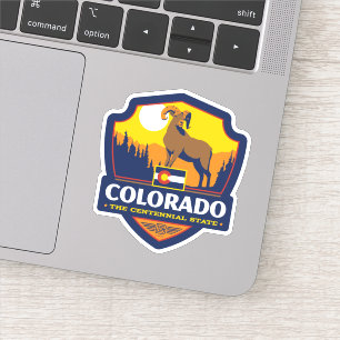 Adesivo Orgulho Colorado do estado