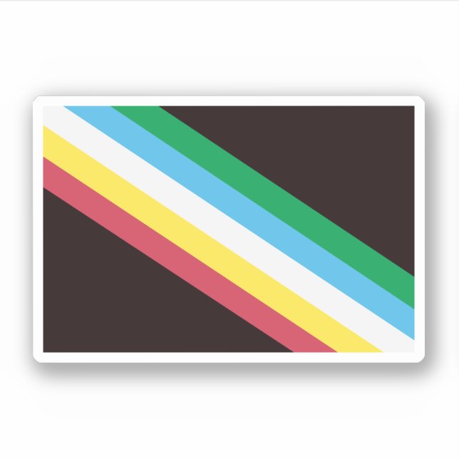 Adesivo Orgulho de Deficiência (Frente)