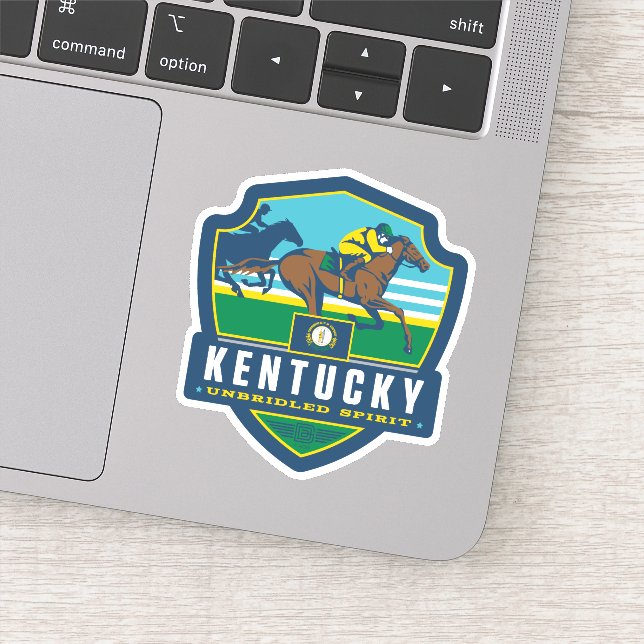 Adesivo Orgulho Estatal | Kentucky (Detalhe)