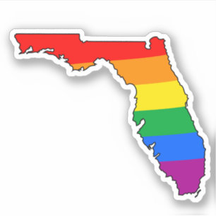 Adesivo Orgulho gay da Florida