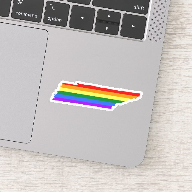 Adesivo Orgulho gay do Tennessee (Detalhe)