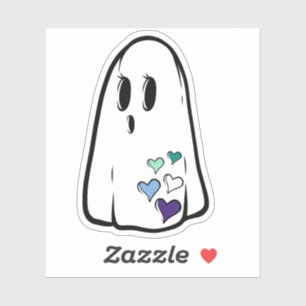 Adesivo Orgulho gay Ghost