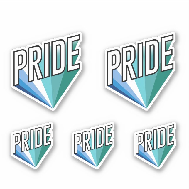 Adesivo Orgulho Gay Masculino Explode (Frente)