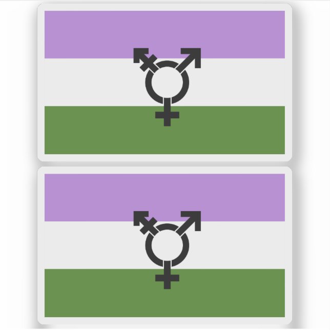 Adesivo Orgulho Gênero Queer - Queer (Frente)