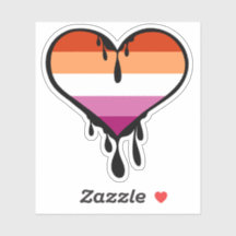 Orgulho Lésbico Derrubando Coração