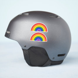 Adesivo Orgulho LGBTQ do Arco-Íris Brito