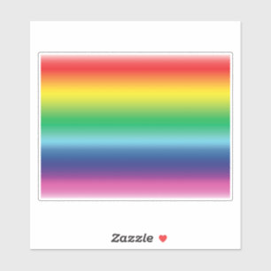 Adesivo Orgulho lgbtq lgbt bandeira arco-íris cores padr