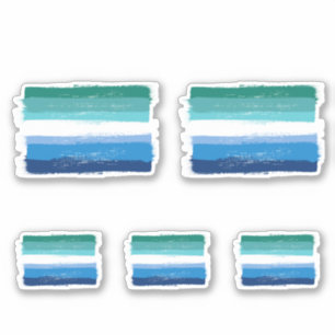 Adesivo ORGULHO MASCULINO GAY PINTADO - Azure
