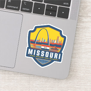 Adesivo Orgulho Missouri do estado