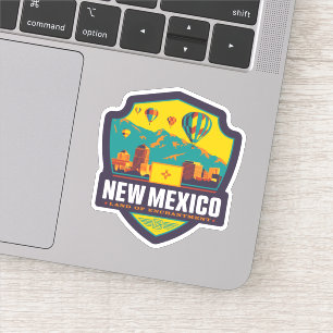 Adesivo Orgulho New mexico do estado