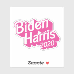 Adesivo Orgulho Rosa Biden Harris 2020