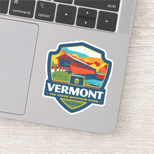 Adesivo Orgulho Vermont do estado