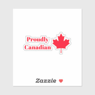 Adesivo Orgulhosamente Canadense