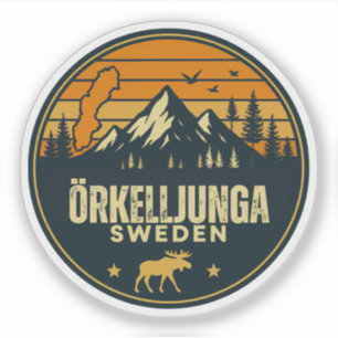Adesivo Örkelljunga, Suécia Sverige