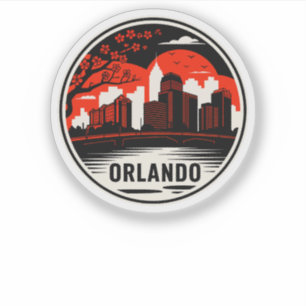 Adesivo Orlando City Florida USA