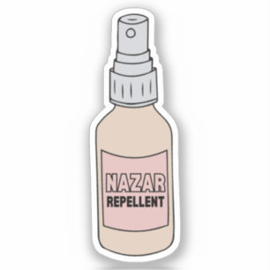 Adesivo Ortografia Nazar Aestética Spray Árabe