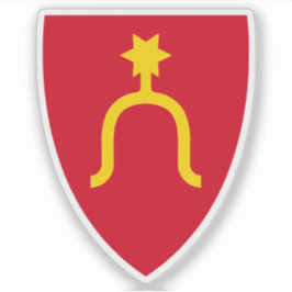 Adesivo Os casacos das armas de Rygge