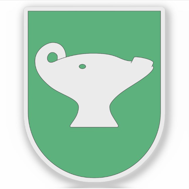 Adesivo Os casacos das armas de Sandnes (Frente)