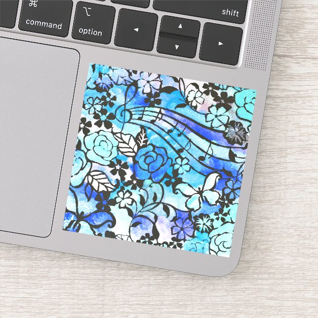 Adesivo Os dias felizes estão aqui de novo (Detalhe)