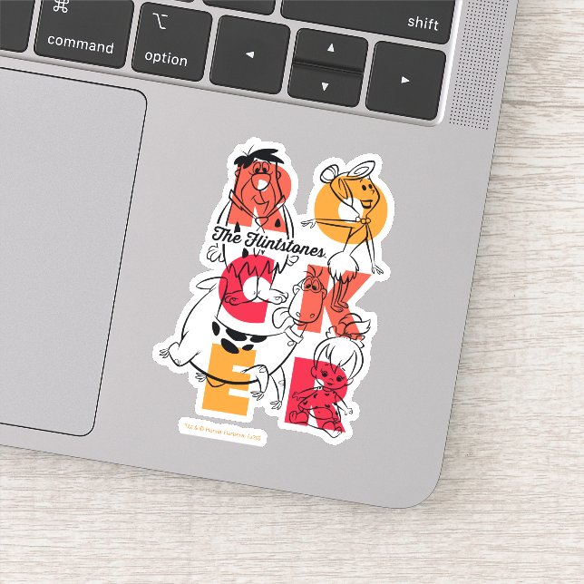 Adesivo Os Flintstones | ROCKER (Detalhe)