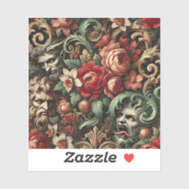 Adesivo Os Irmãos Verdes - Travesseiro Floral Gótico