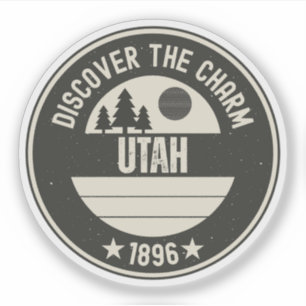 Adesivo Os Mighty 5 de Utah - Presente dos Parques Naciona