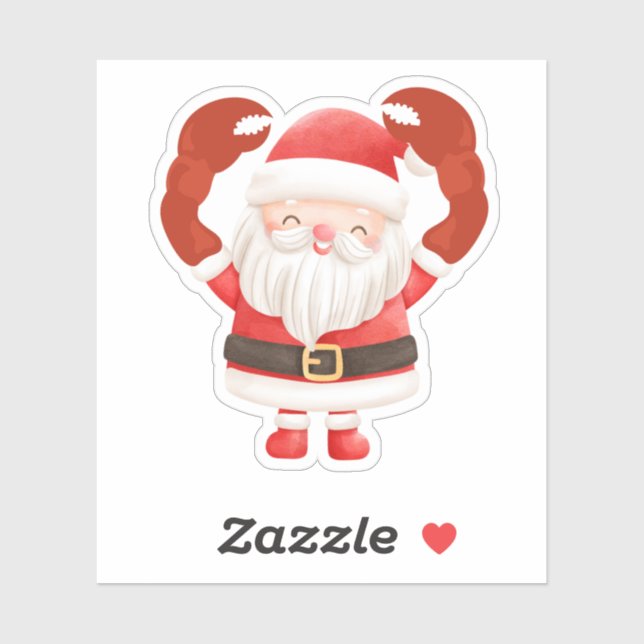 Adesivo Os Papais noeis "CLAWS" (Folha)