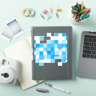 Adesivo Os quadrados de SlipperyJoe - mosaico moderno trab