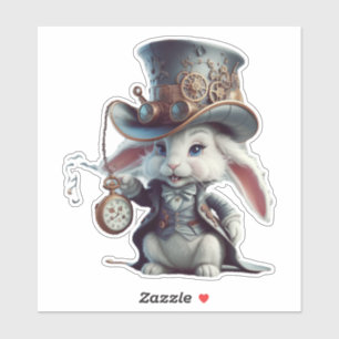 Adesivo Os Timekeepers Steampunk Bunny