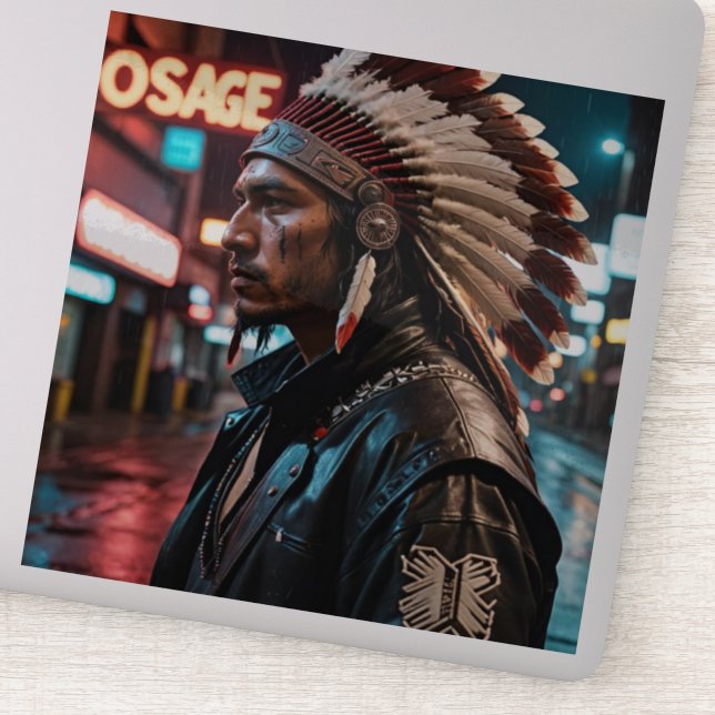Adesivo Osage Stickers (Detalhe)