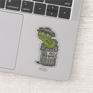 Adesivo Oscar, o Grouch Vintage