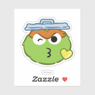 Adesivo Oscar Rosto Jogando Beijo