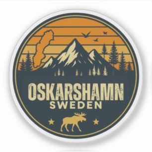 Adesivo Oskarshamn, Suécia Sverige