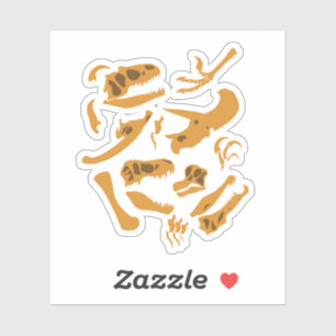 Adesivo Ossos do Dinossauro