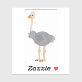 Adesivo Ostrich