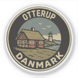Adesivo Otterup, Dinamarca Danmark
