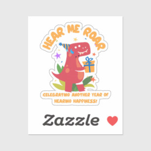 Adesivo Ouça-me rebelar Implante Cochlear Ouvindo Aniversá