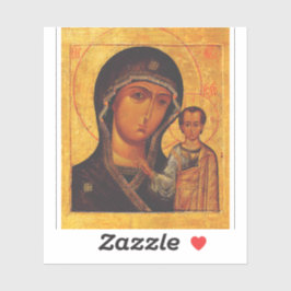 Adesivo Our Lady of Kazan Orthodox Icon