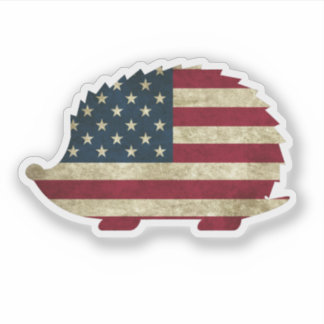 Adesivo ouriço americano