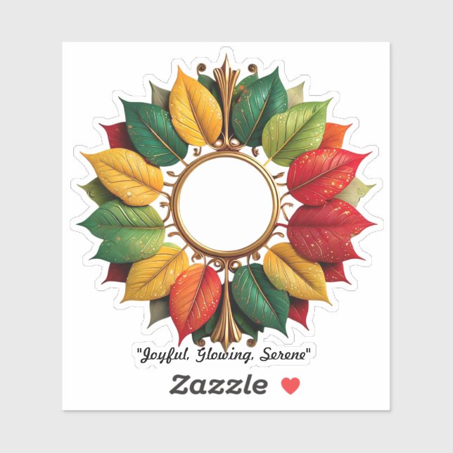 Adesivo "Ouro Christmas Ambiance" (Folha)