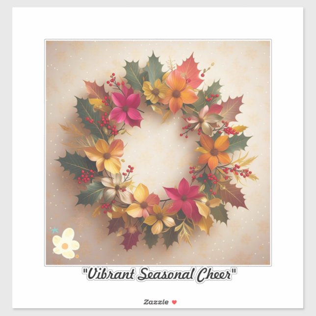 Adesivo "Ouro Feriado Luxo" (Folha)