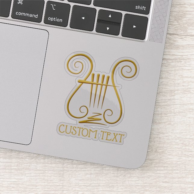 Adesivo Ouro Lyre (Detalhe)