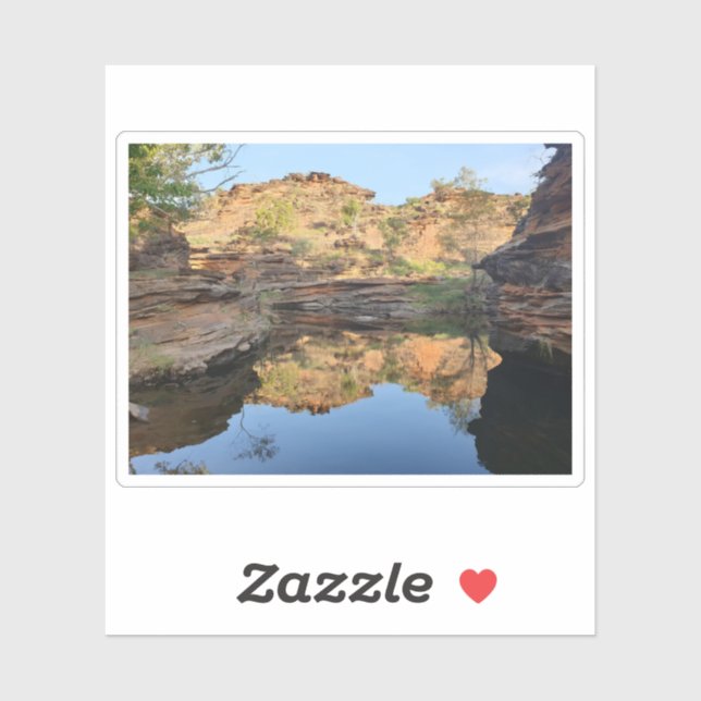 Adesivo Outback Rock Pool (Folha)