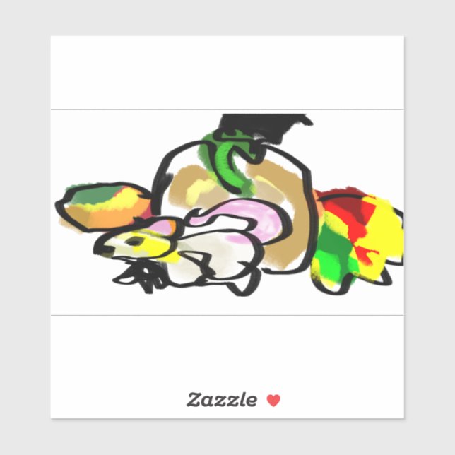 Adesivo outono do rato (Folha)