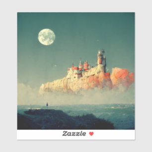 Adesivo Outshore Citadel Fantasy Sci-Fi