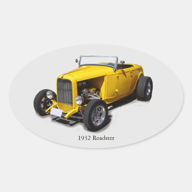 Adesivo Oval 1932 Autocolante (Frente)