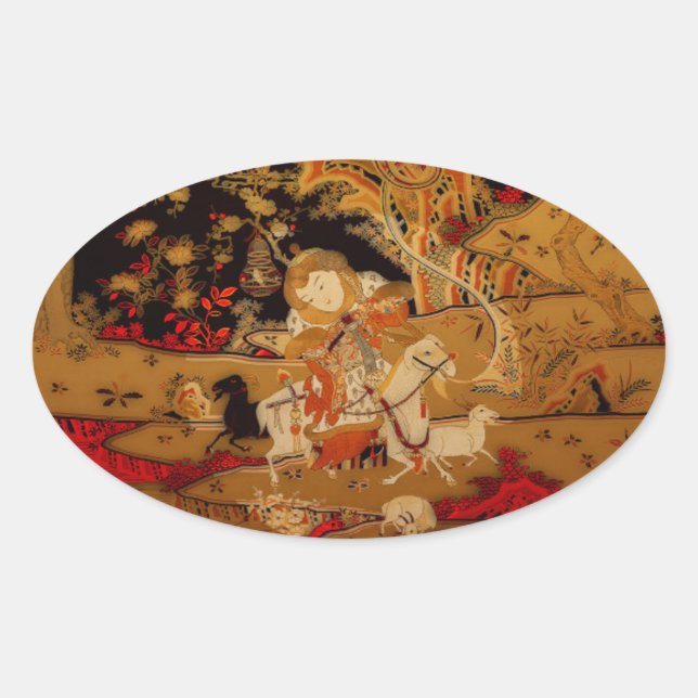 Adesivo Oval 2015 Ano dos Autocolantes Ram Oval (Frente)