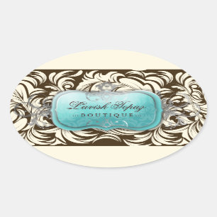 Adesivo Oval 311-Lavish Topaz Brown Cream