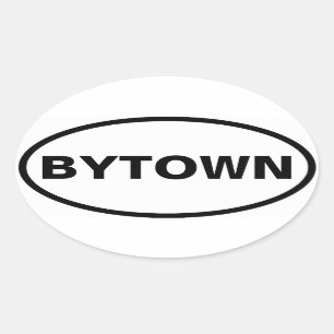 Adesivo Oval 4 Ottawa "BYTOWN"